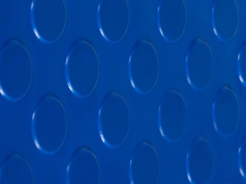 Oto Paralı PVC - Mavi Para Desenli