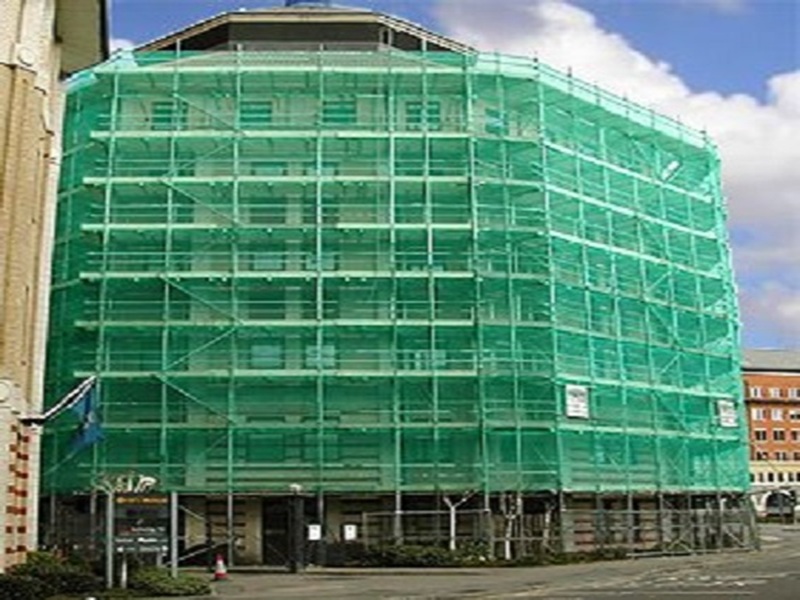 İskele Filesi - İnşaat Güvenlik Ağı TS EN 1263 Uyumlu - UV Korumalı HDPE - İstanbul İkitelli İstoç Yeşil